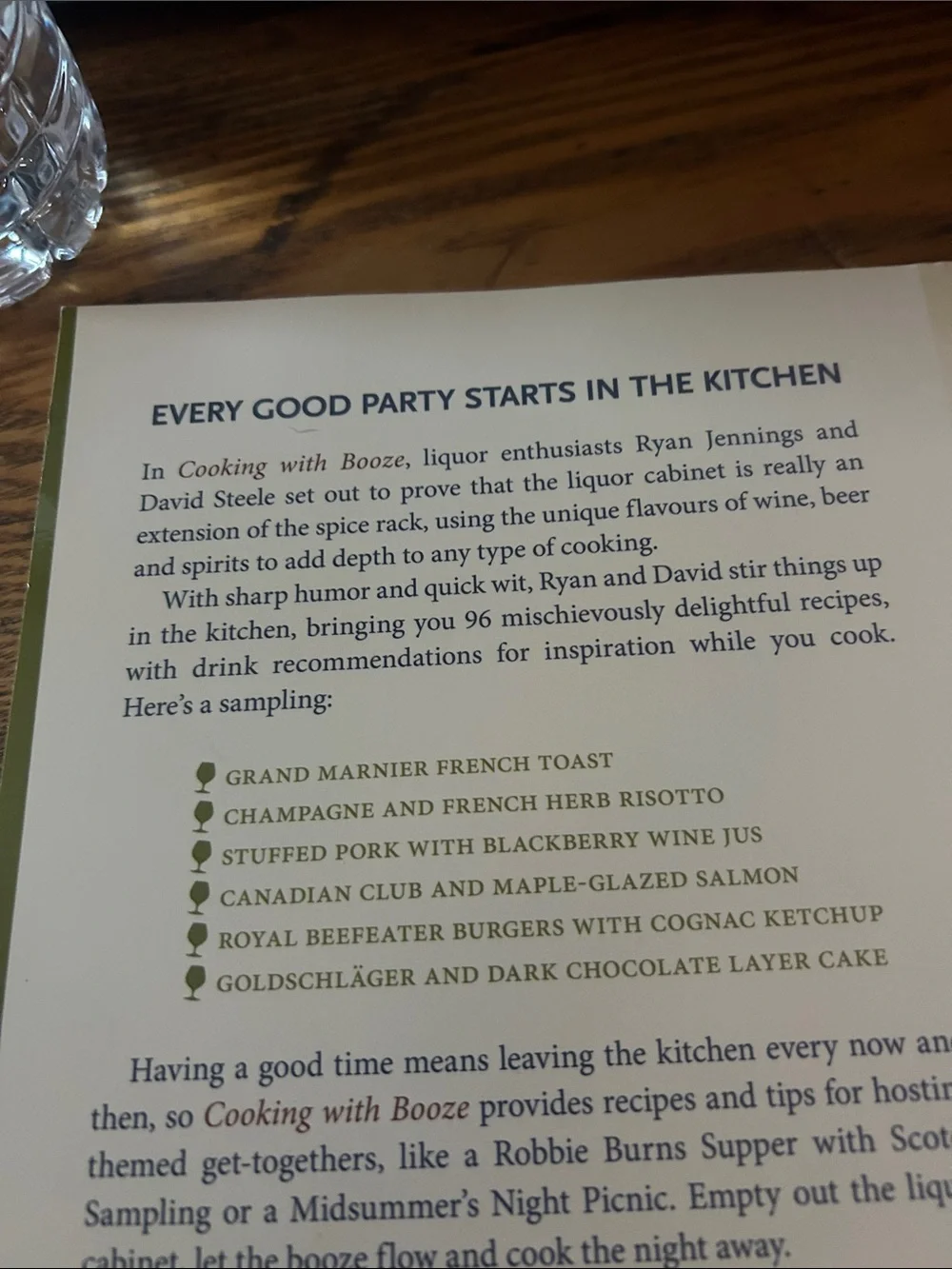 Cooking with Booze / Entertaining with Booze - Cookbook Duo